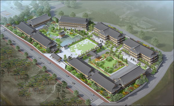 한옥복합문화콘도 조감도. (사진=공주시 제공)