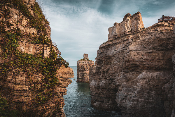 친환경 추천 여행지로 선정된 백령도 두무진. (사진=인천관광공사 제공)