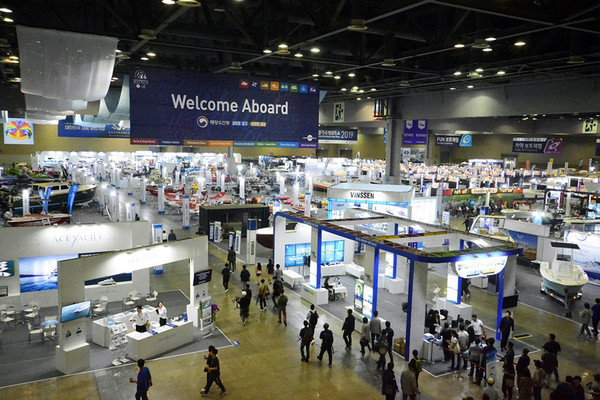 경기국제보트쇼 전경. (사진=경기도 제공)