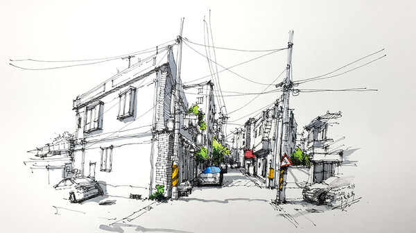 어반 드로잉 예시. (사진=경기도 제공)