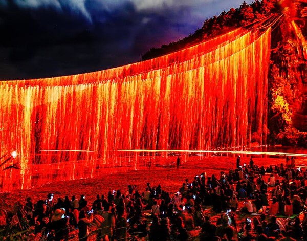 하회선유줄불놀이. (사진=문화재청 제공) 