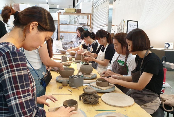 한국도자재단 도예교실. (사진=경기도 제공)