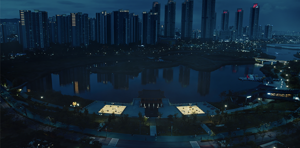 ‘더 글로리’의 촬영지 인천 청라호수공원 전경. (사진=인천시 제공)