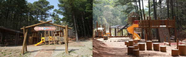 군포 수리산도립공원 숲속놀이터. (사진=경기관광공사 제공)