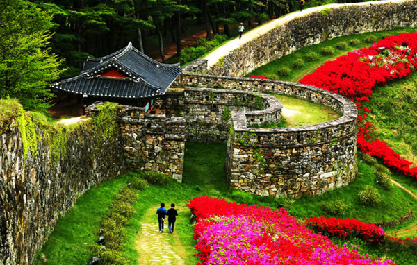 고창읍성 전경. (사진=코레일관광개발 제공)