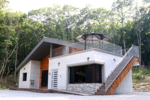 대야산자연휴양림 최고 경쟁률 객실. (사진=산림청 제공)