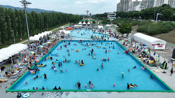 한강 수영장 전경. (사진=서울시 제공)