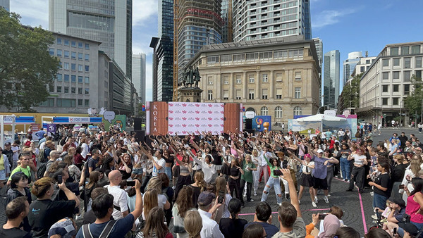 독일 2023 한국 문화관광대전-K-팝 랜덤플레이 댄스 행사. (사진=문화체육관광부 제공)