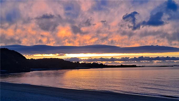 영흥도 십리포 해수욕장 낙조. (사진=인천시 제공)
