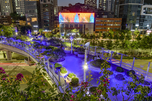 서울로미디어캔버스 전경. (사진=서울시 제공)