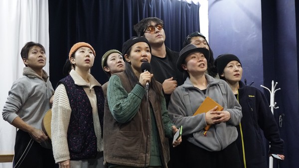 연극 ‘모비딕’ 리허설. (사진=하땅세 제공)