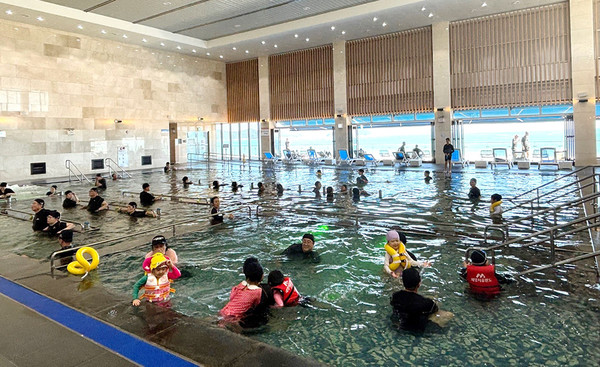 완도해양치유센터 1층 딸라소풀. (사진=완도군 제공)