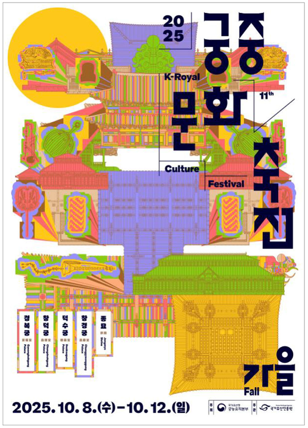 2025 가을 궁중문화축전 포스터.